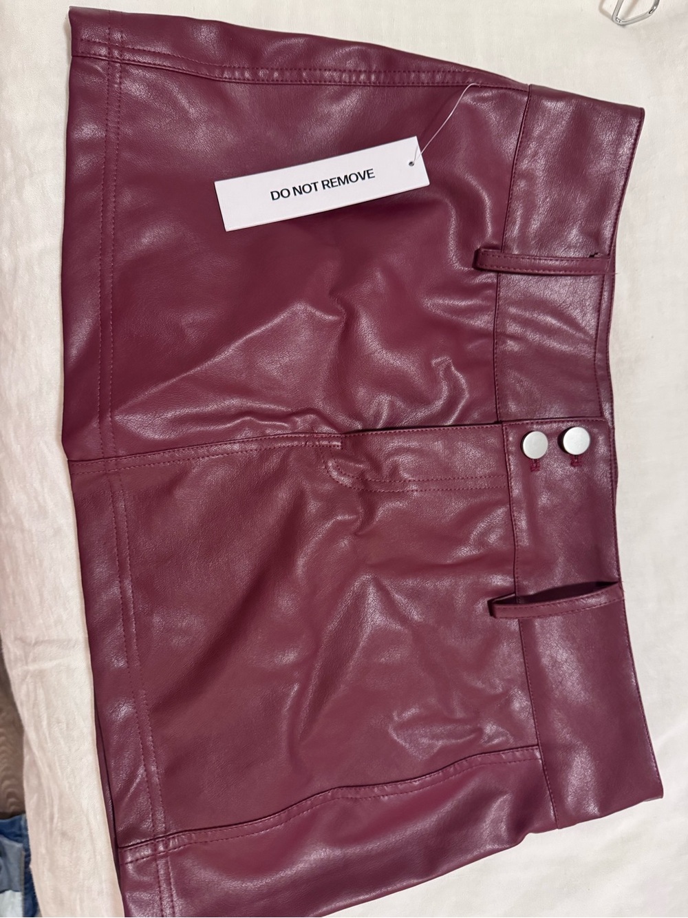 Princess polly leather skirt